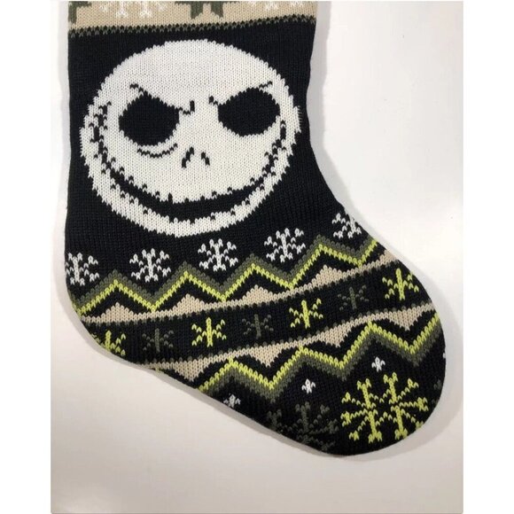 Disney Xmas Stocking The Nightmare Before Christmas Jack Skellington Knit 19’. - Picture 6 of 10